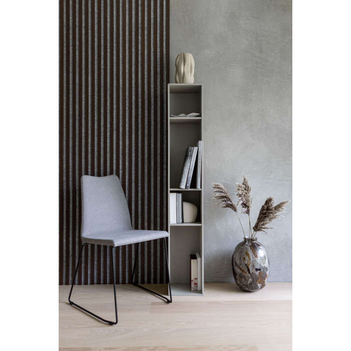 Wooden wall panel 2700 x 300mm (Grey - Dark oak)